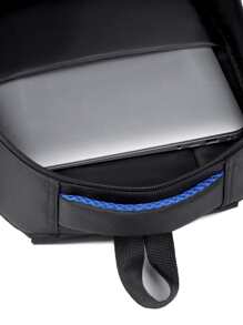 书包 笔记本电脑包 背包 单肩包 运动包 大学生书包 大学户外徒步露营运动背包 轻便可调节肩带 大容量电脑 户外防水露营徒步旅行书包 旅行包 夏季返校沙滩包 笔记本电脑包 运动生活 男士黑色书包 徒步旅行包 周末包 学校背包 - 黑色 - 查看 4