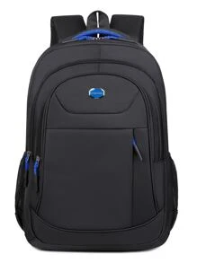 书包 笔记本电脑包 背包 单肩包 运动包 大学生书包 大学户外徒步露营运动背包 轻便可调节肩带 大容量电脑 户外防水露营徒步旅行书包 旅行包 夏季返校沙滩包 笔记本电脑包 运动生活 男士黑色书包 徒步旅行包 周末包 学校背包 - 黑色 - 查看 7