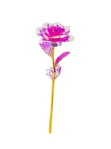 1 Hoa Giả Bằng Nhựa, Hoa Giả Sáng Tạo Cho Bữa Tiệc, Ngày Lễ Tình Nhân, Ngày Của Mẹ - Hồng - Xem 1