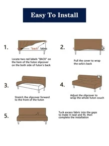 1入組套花卉圖案彈力沙發套現代滌綸沙發套適合家用 - 墨綠色 - 查看 6