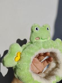 2入組卡通青蛙彩帶和發帶浴帽頭髮配件