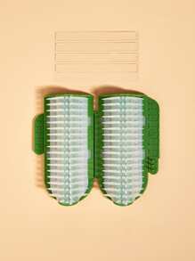 1入組可拆卸寵物毛梳適用於狗和貓用於美容 - 彩色 - 查看 2