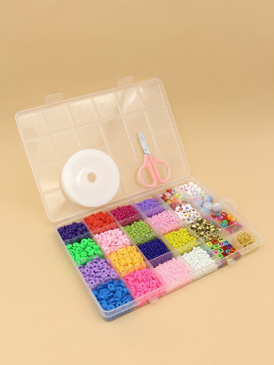 1件套釘珠DIY首飾配件套裝 - 彩色 - 查看 1