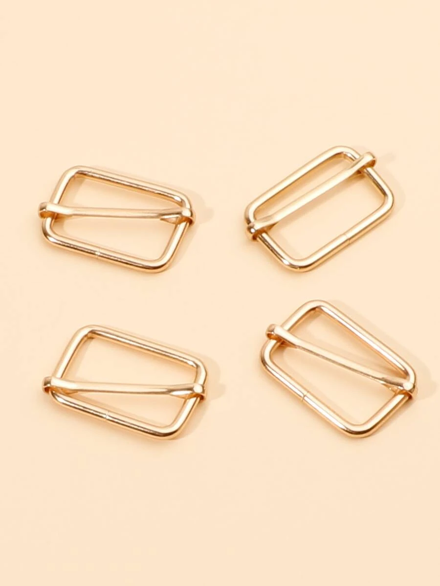 4pcs DIY Bag Accessories Metal Part - Gold - View 1