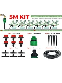 6 cái/bộ Bộ vòi tưới PVC, Bộ vòi tưới vườn hiện đại cho vườn - Nhiều màu - Xem 3