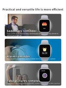 2024 Reloj inteligente de una pieza de silicona a la moda para hombres y mujeres con función de llamadas, recuento de pasos, seguimiento de calorías y distancia, alarma y notificación de mensajes, reloj inteligente multifuncional para deportes, pantalla táctil completa de 1.44 pulgadas compatible con sistemas Android e iOS como regalo para estudiantes que regresan a la escuela - Gris - Ver 4