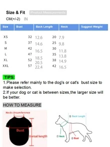 1 váy in hoa cho thú cưng cho chó và mèo cho mùa hè - Đen và trắng - Xem 6