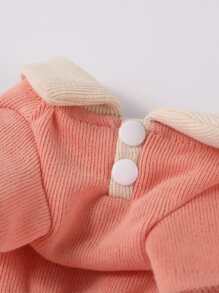 1pc Bow Decor Pet Tee For Dog And Cat For Summer - Green - View 4