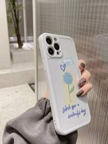 Ốp điện thoại silicon họa tiết hoa - Nhiều màu - Xem 4