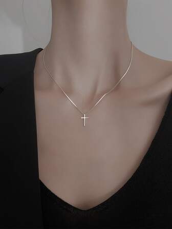 十字架吊坠项链