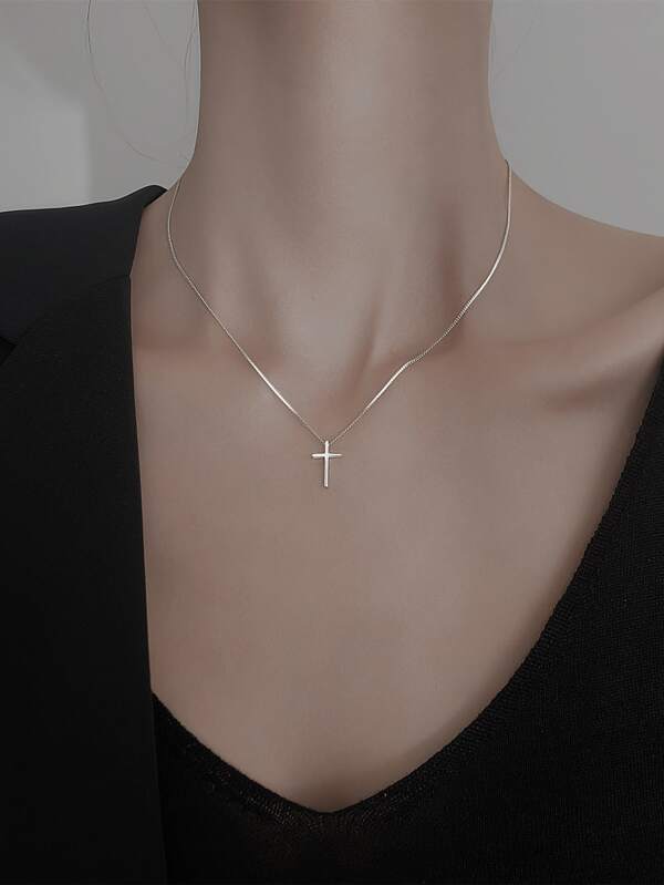 Cross Charm Necklace