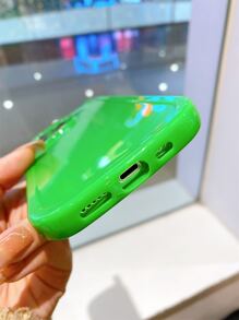 Solid Phone Case - Green - View 3