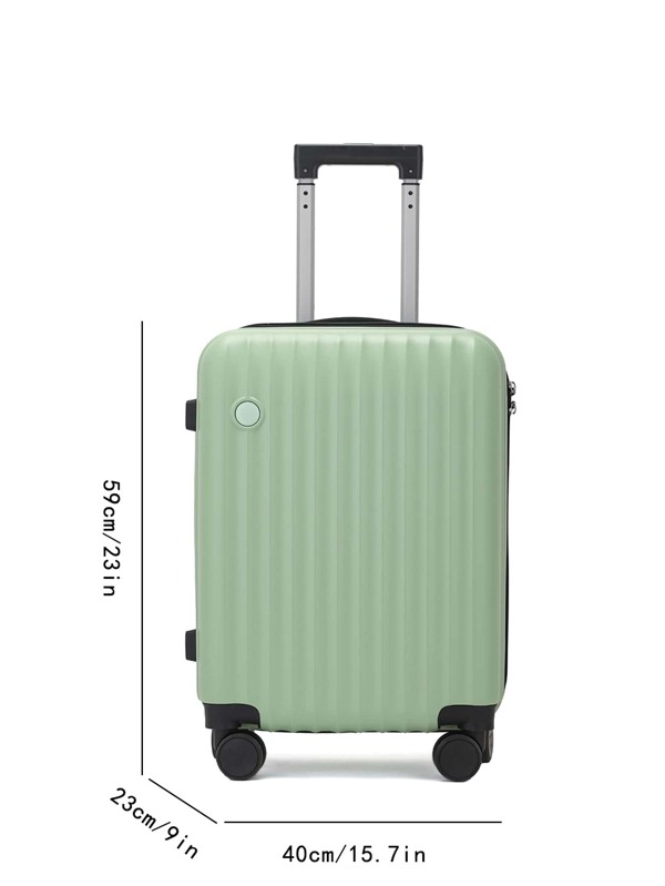 Minimalist Carry On Hardshell Spinner Wheels Green SHEIN USA