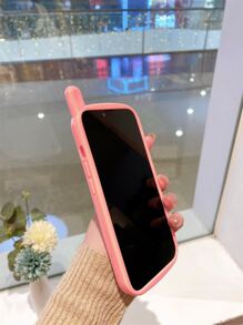 Solid Phone Case - Watermelon Pink - View 6