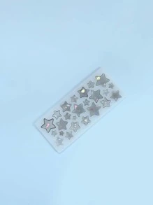 1pc Star Design DIY Silicone Mold - White - View 4