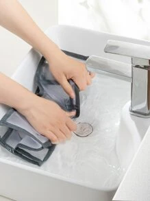 1 cái Hộp đựng quần 7 lưới, Hộp đựng đồ lót đóng gói nhiều ô - Xám - Xem 6