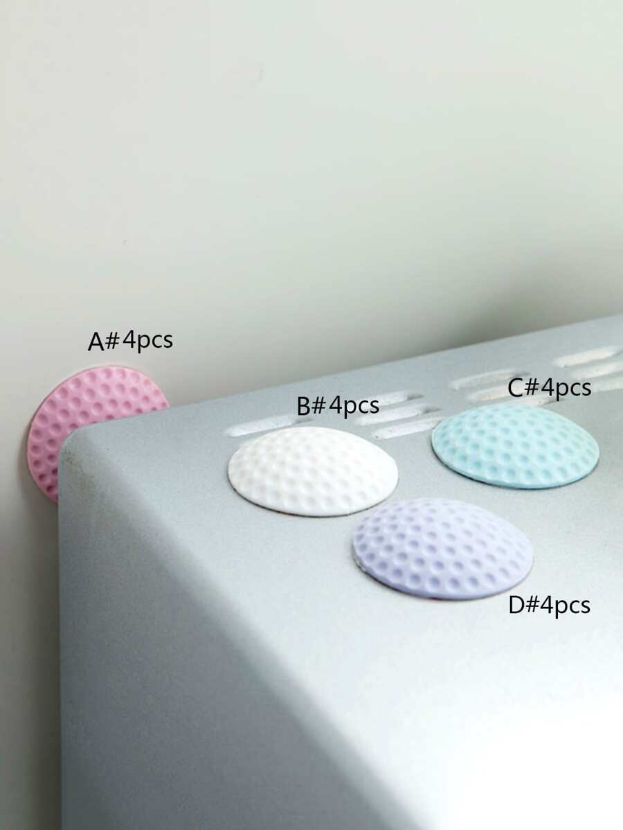 4pcs Plain Door Crash Pad - Multicolor - View 1