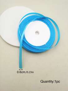 1roll Solid Gift Wrapping Ribbon