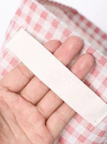 Cesto de almacenamiento de guingán 1 pieza - Rosa - Ver 5