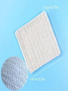 1 pieza Molde de silicona con diseño trenzado caramelo - Gris - Ver 3