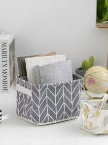 1入組幾何圖案收納籃