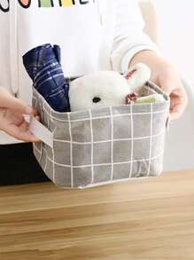 1入組幾何圖案收納籃