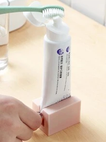 1个手动牙膏挤压器，北欧PP材质家用牙膏挤压器 - 彩色 - 查看 3
