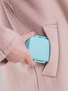1pc Plastic Pill Storage Box, Portable Medicine Case For Outdoor Travel - Multicolor - View 4