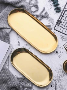 Bandeja de almacenamiento de joyas unicolor 1 pieza - Multicolor - Ver 4