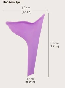 1pc Car Portable Multi-Function Urinal, Outdoor Urine Emergency Urinal, Adult Pregnant Women Free From Squatting Summer Cooling,Beach,Travel - Multicolor - View 2