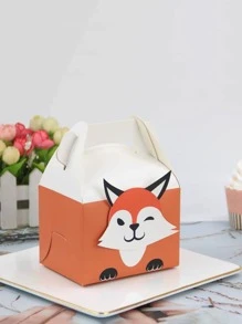 Hộp quà tặng ngẫu nhiên in hình động vật 5 cái - Nhiều màu - Xem 5