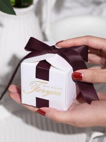 5pcs Slogan Graphic Gift Box - Multicolor - View 1