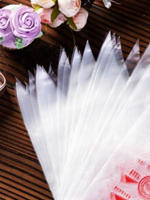 10pcs Disposable Cream Pastry Bags, Piping Bags For Cake Decoration And Desserts, Baking Tool - Multicolor - View 3