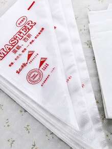 10pcs Disposable Cream Pastry Bags, Piping Bags For Cake Decoration And Desserts, Baking Tool - Multicolor - View 5