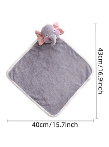 1 pieza Toallita elefante con adorno de cabeza absorbente - Multicolor - Ver 2