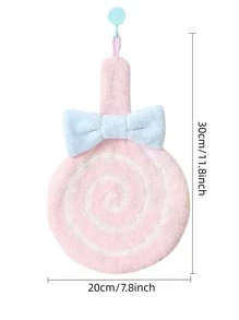 1pc Candy Shaped Random Washcloth - Multicolor - View 2