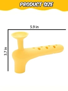 1 pieza Funda de manija de puerta unicolor - Amarillo - Ver 2