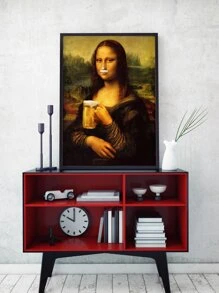 人像圖案無框畫 - 彩色 - 查看 2