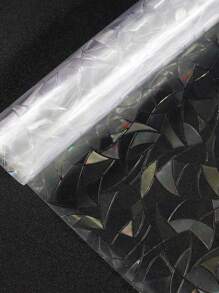 1 Miếng Dán Kính Tĩnh Điện Màu Đen Mờ Riêng Tư Cho Gia Đình - Nhiều màu - Xem 4