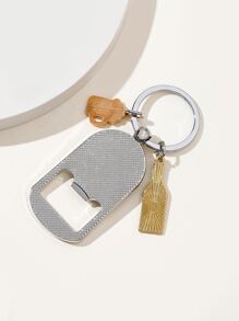 Street Men Bia Charm Dụng cụ mở nắp chai Thiết kế móc khóa - Nhiều màu - Xem 2