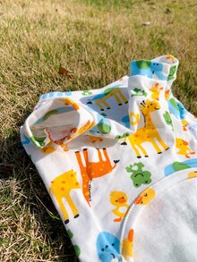 1pc Cartoon Animal Pattern Pet Tee For Cat And Dog For Summer - Multicolor - View 4