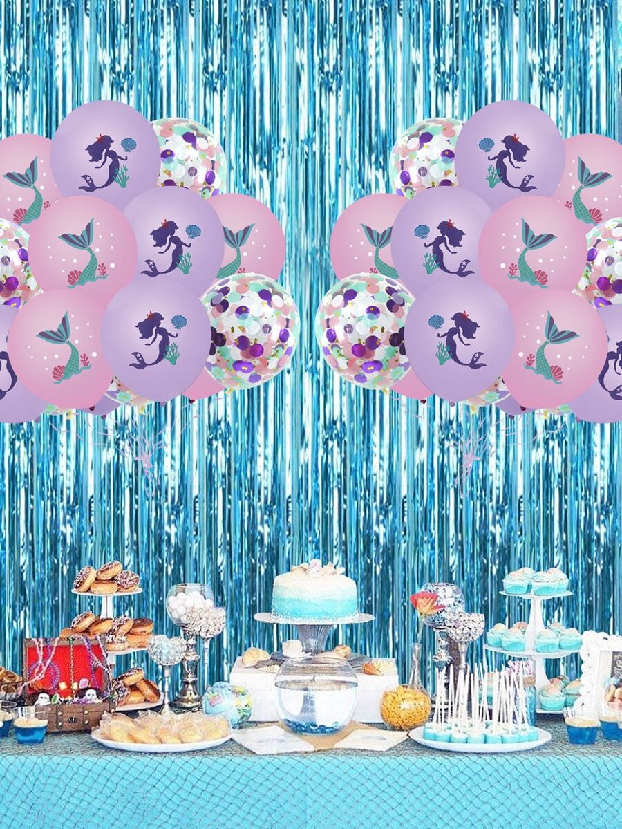 15 piezas sirena globo - Multicolor - Ver 1