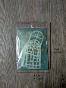 一包20張中空窗材料紙辦公文具