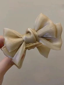 1入組女性蝴蝶結裝飾時尚頭髮適用於裝飾用品