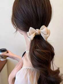 1入組女性蝴蝶結裝飾時尚頭髮適用於裝飾用品