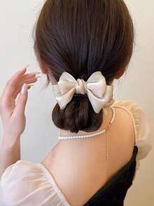 1入組女性蝴蝶結裝飾時尚頭髮適用於裝飾用品