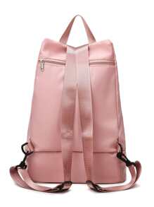 1 pieza Bolsa de natación ligero con diseño fruncido - Rosa - Ver 2