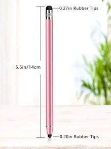 Pink Universal Capacitive Touch Stylus With Rubber Tip For Drawing Tablet Phone Gifts For Mother, Family, Friends, Birthday, Holiday Stylus Pen