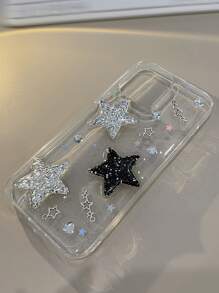 Y2k 星空装饰手机壳适用于 15/15Plus/15Pro/15Promax 防水防震防摔防刮 - 彩色 - 查看 2