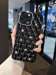 1 件水光 TPU 手机壳适用于 防水防震防摔防刮 - 黑色 - 查看 10